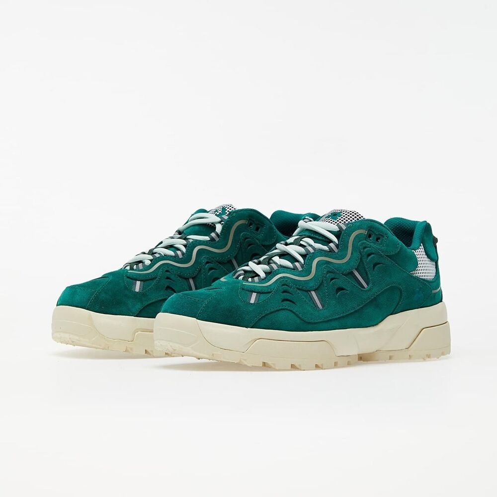 Converse Women's Green and Cream Trainers